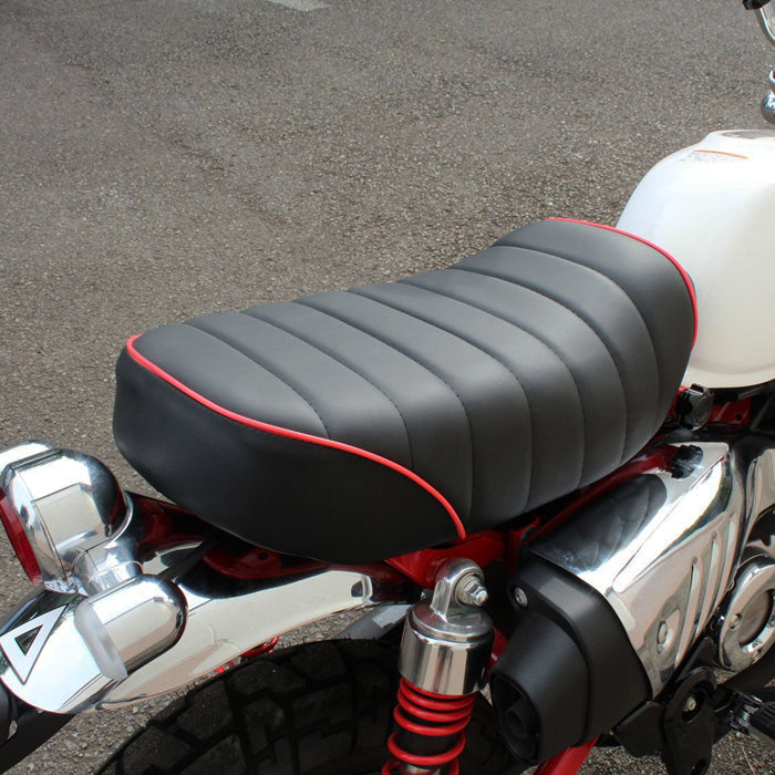 ホンダ モンキー125 ローダウン シート タックロール JB02 JB03 JB05 Monkey125 カスタムシート ローシート ローダウンシート アクセサリー カスタム パーツ カスタムパーツ 外装 グッズ  ドレスアップ