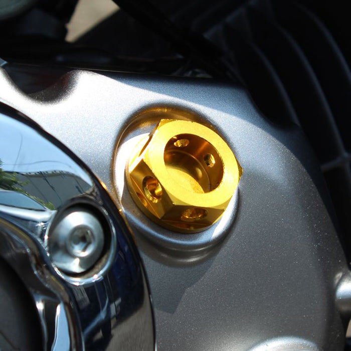 オイルフィラーキャップ モンキー125 CT125 ハンターカブ グロム125 レブル250 CRF250L WR250R WR250X などに適合 ホンダ ヤマハ アルミ製 オイル フィラー キャップ ボルト アクセサリー カスタム パーツ カスタムパーツ