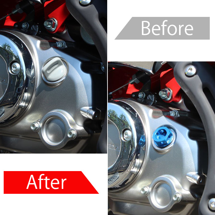 オイルフィラーキャップ モンキー125 CT125 ハンターカブ グロム125 レブル250 CRF250L WR250R WR250X などに適合 ホンダ ヤマハ アルミ製 オイル フィラー キャップ ボルト アクセサリー カスタム パーツ カスタムパーツ