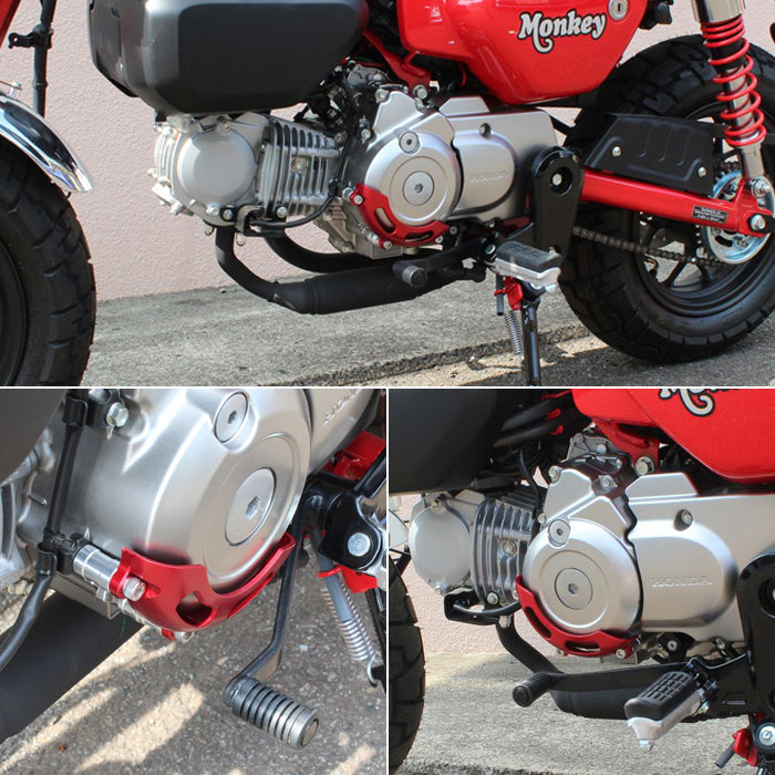 モンキー125 JB02 JB03 JB05 エンジンガード アルミ製 CNC エンジンスライダー エンジン ガード スライダー プロテクター Monkey 125 ホンダ HONDA アクセサリー カスタム パーツ カスタムパーツ 外装 ドレスアップ
