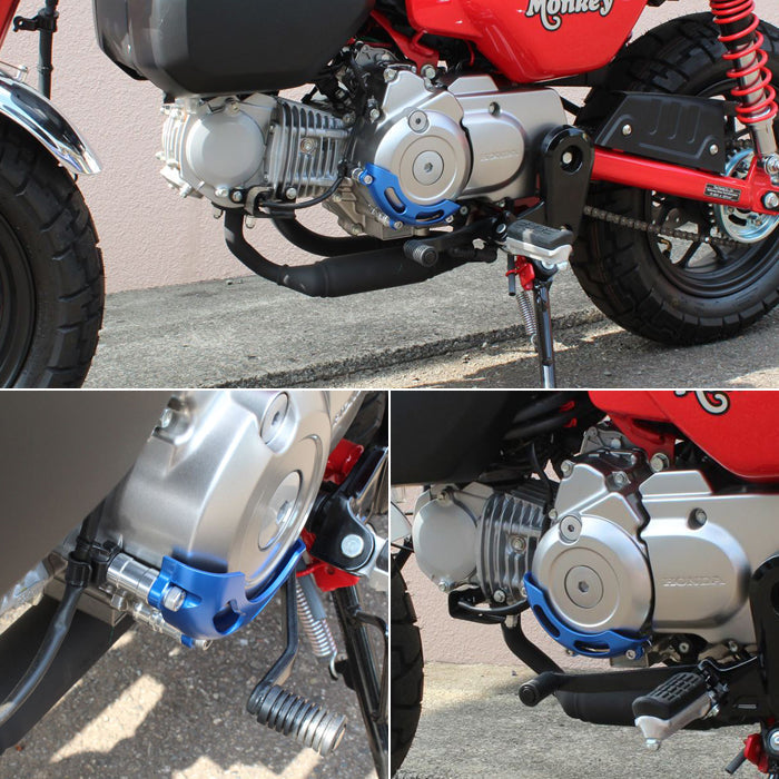 モンキー125 JB02 JB03 JB05 エンジンガード アルミ製 CNC エンジンスライダー エンジン ガード スライダー プロテクター Monkey 125 ホンダ HONDA アクセサリー カスタム パーツ カスタムパーツ 外装 ドレスアップ