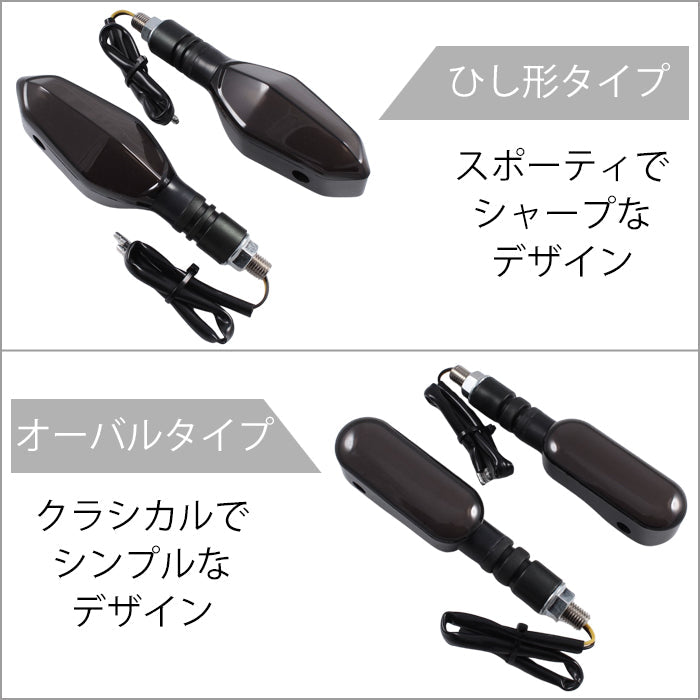 バイク LED ウィンカー プロジェクション 左右セット アンバー ウインカー 投影 地面 プロジェクター 汎用 小型 レンズ 旧車 ネイキッド ホンダ ヤマハ スズキ カワサキ ハーレー