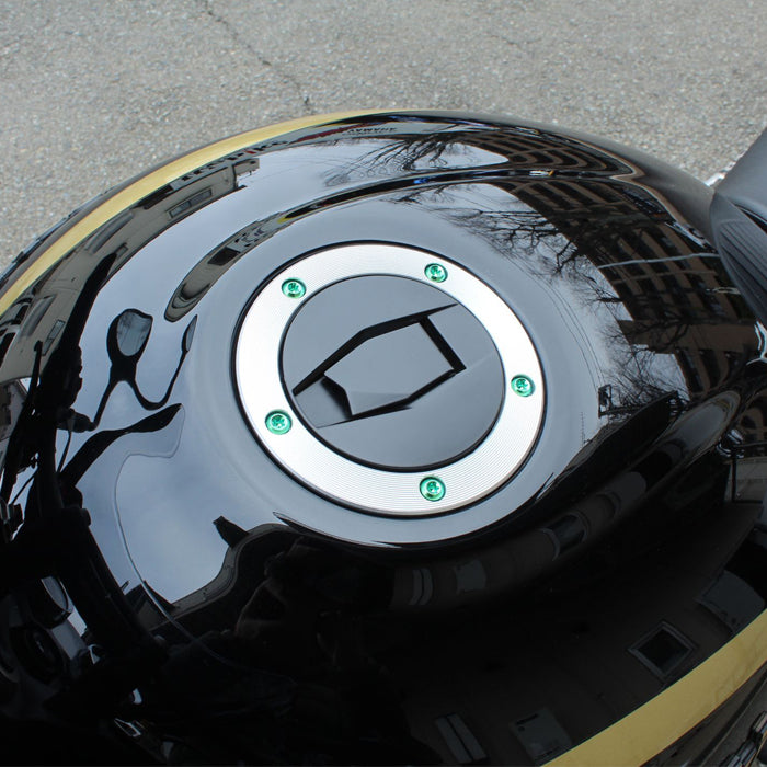 カワサキ KAWASAKI 用 チタン タンクキャップ ボルト Z900RS Z900RS カフェ SE CAFE ZRX1200DAEG ダエグ ZZR1200 ZZR1400 Z1000 ZX-6R ZX-10R ZX-10RR ZX-14R Z125 PRO などに 5本セット フューエルキャップ