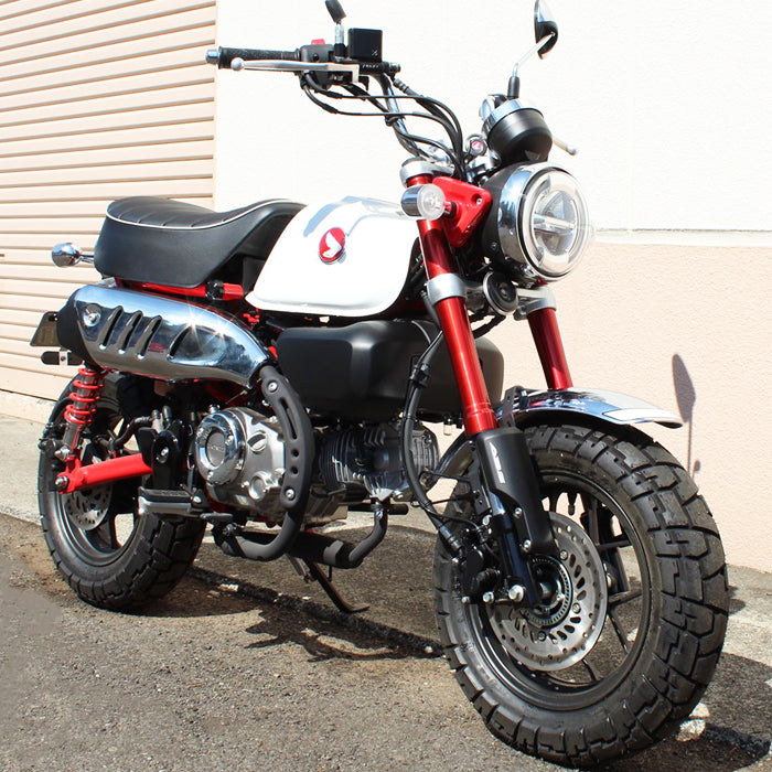 ホンダ モンキー125 JB02 JB03 JB05 フロントフェンダー ダウン キット ダウンフェンダー カスタム アクセサリー パーツ カスタムパーツ Monkey 125 外装 ドレスアップ