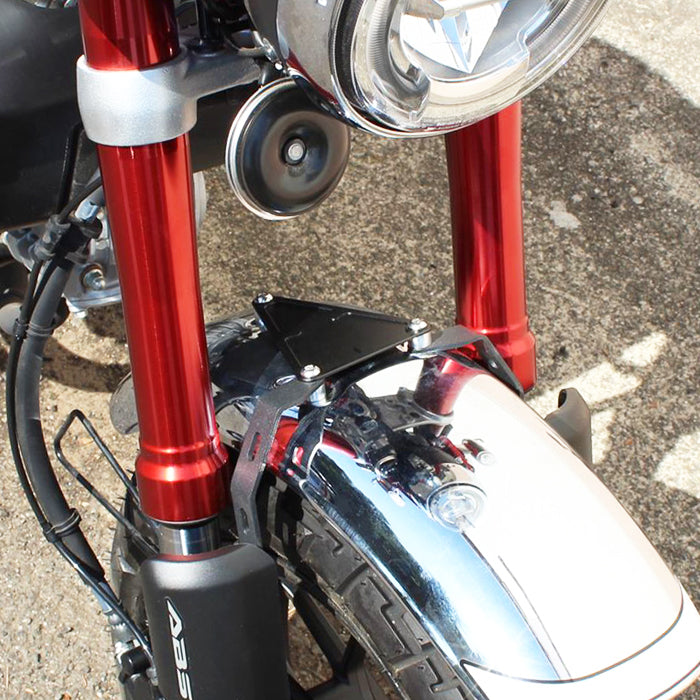 ホンダ モンキー125 JB02 JB03 JB05 フロントフェンダー ダウン キット ダウンフェンダー カスタム アクセサリー パーツ カスタムパーツ Monkey 125 外装 ドレスアップ