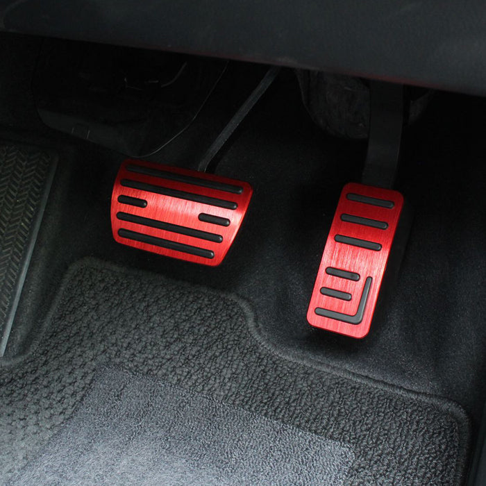 ホンダ ペダルカバー アルミ製 GR系 フィット RV系 ヴェゼル RZ系 ZR-V CY系 アコード ZE4系 インサイト など HONDA ブレーキ アクセル ペダル カバー 滑り止め ラバー アクセサリー カスタム パーツ カスタムパーツ 内装 ドレスアップ