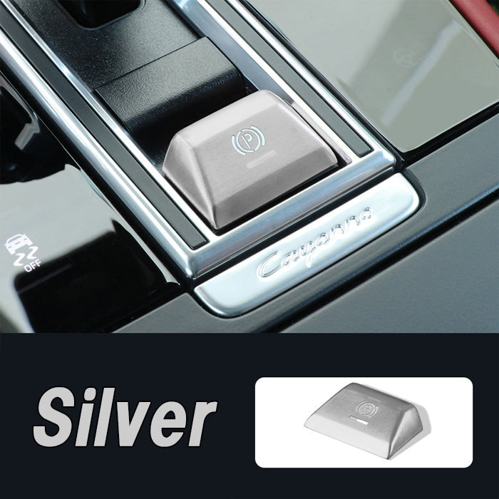 ポルシェ Pスイッチ カバー カイエン マカン パナメーラ アルミ製 Pボタン パーキングスイッチ パーキングボタン パーキングブレーキ スイッチ ボタン アクセサリー カスタム パーツ カスタムパーツ