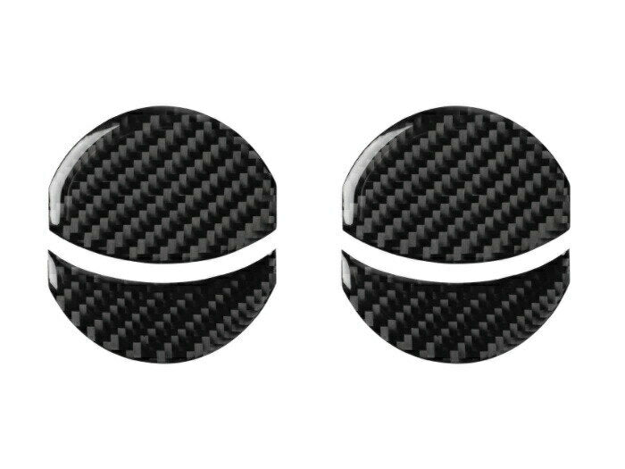 トヨタ スバル 86 BRZ エアコン ルーバー カーボン ステッカー フロント 2個セット 吹き出し口 TOYOTA SUBARU 前期 後期 内装 ドレスアップ カスタム アクセサリー パーツ【カー用品のお店BeeTech】カスタマイズ 車用品 カーインテリア 内装パーツ