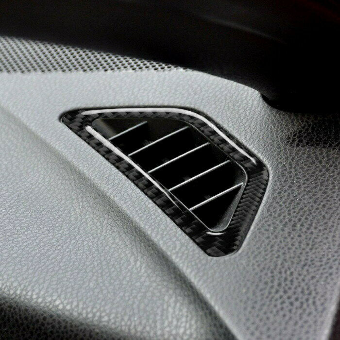 トヨタ スバル 86 BRZ エアコン 吹き出し口 カーボン ステッカー フロント 2個セット TOYOTA SUBARU 前期 後期 内装 ドレスアップ カスタム アクセサリー パーツ【カー用品のお店BeeTech】カスタマイズ 車用品 カーインテリア 内装パーツ