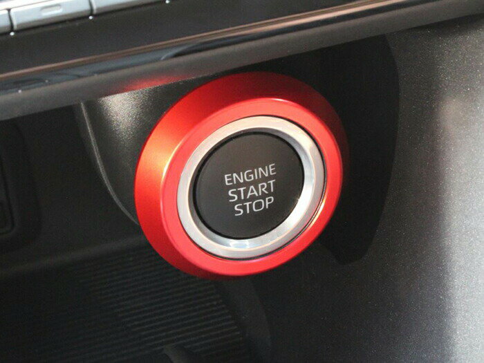 80系 ハリアー スタートボタン リング カバー アルミ製 80ハリアー ハリアー80系ハリアー エンジン スタート ボタン トヨタ TOYOTA アクセサリー カスタム パーツ 内装 ドレスアップ 内装パーツ