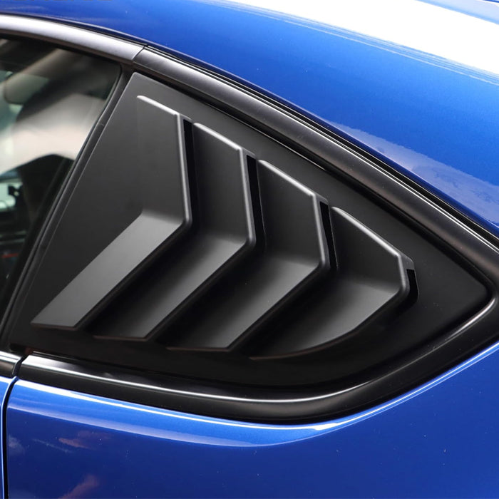 トヨタ GR86 ZN8 スバル BRZ ZD8 ウィンドウルーバー 左右セット ブラック マットブラック カーボン調 ウインドウルーバー カスタム パーツ エアロ 外装 内装 アクセサリー カスタムパーツ ガーニッシュ トリム カバー ドレスアップ