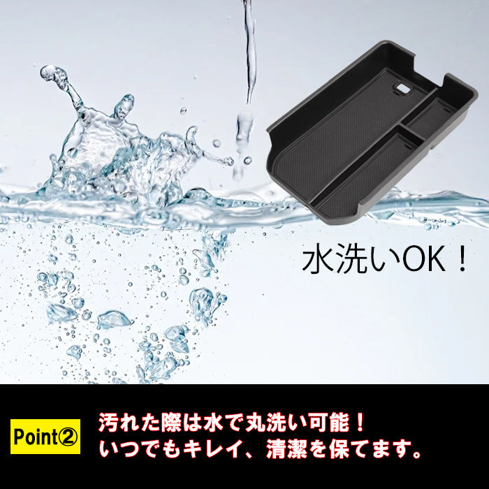 トヨタ ランドクルーザー 250 ランクル250 小物入れ 収納 車内 センター コンソール ボックス センターコンソール ノンスリップマット付き ラバーマット 滑り止め マット アクセサリー カスタム パーツ カスタムパーツ