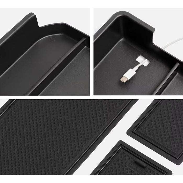 トヨタ ランドクルーザー 250 ランクル250 小物入れ 収納 車内 センター コンソール ボックス センターコンソール ノンスリップマット付き ラバーマット 滑り止め マット アクセサリー カスタム パーツ カスタムパーツ