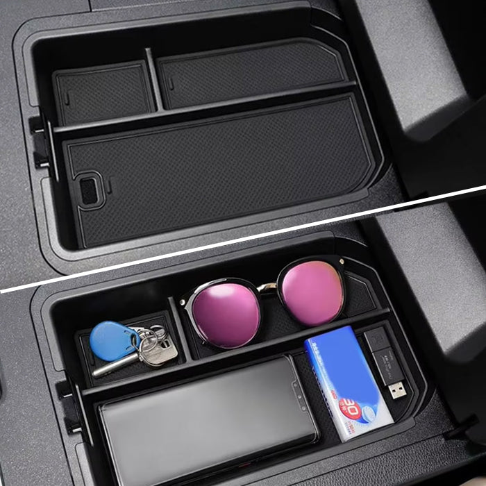 トヨタ ランドクルーザー 250 ランクル250 小物入れ 収納 車内 センター コンソール ボックス センターコンソール ノンスリップマット付き ラバーマット 滑り止め マット アクセサリー カスタム パーツ カスタムパーツ