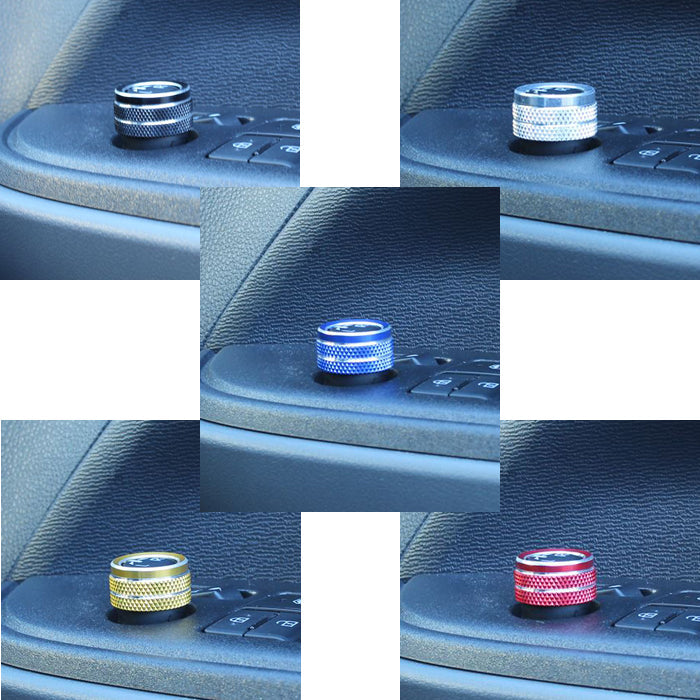 トヨタ スバル ダイハツ ミラー 調整 ダイヤル カバー アルミ製 ドアミラー サイドミラー スイッチ ボタン ノア ヴォクシー エスクァイア 80系 90系 アルファード ヴェルファイア 30系 GR86 ZN8 BRZ ZD8 プリウス 50系 60系 など アクセサリー カスタム パーツ