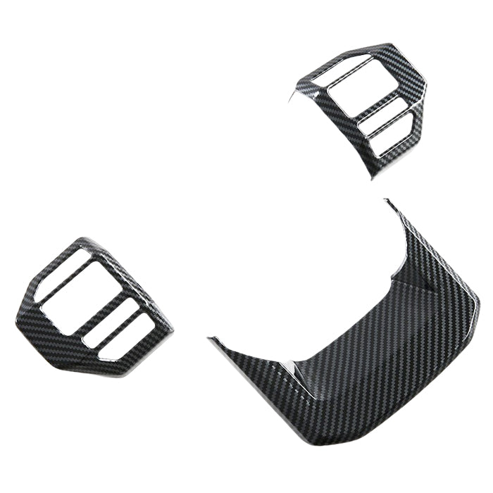 トヨタ ランドクルーザー250 カーボン調 ステアリング パネル カバー ABS樹脂製 LC250 ランクル250 GX VX ZX 内装 ハンドル アクセサリー カスタム パーツ カスタムパーツ ドレスアップ