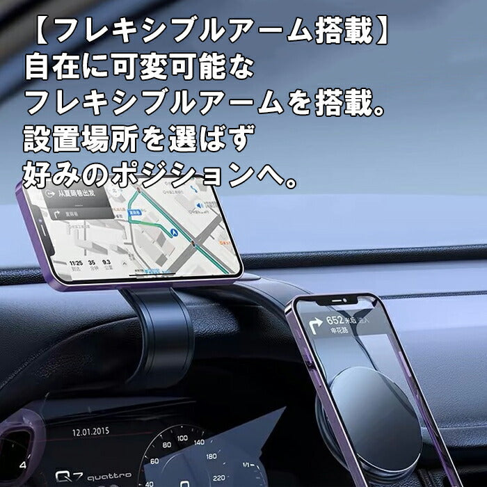 車 スマートフォンホルダー スマホホルダー 磁石 強力 MagSafe対応 マグネットリング 車載ホルダー 車用 汎用 マグセーフ スマホ ホルダー スマートフォン スマートホン タブレット
