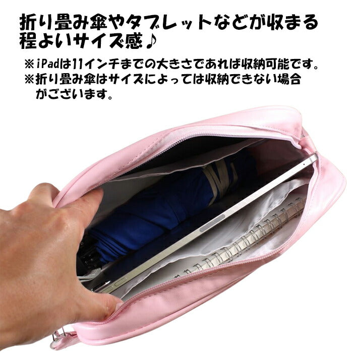 痛バッグ ショルダーバッグ PUレザー製 痛バ いたバッグ いたバ オタ活 ヲタ活 推し活 ヲタバッグ オタバッグ 缶バッジ おし活 透明 クリア 窓 レディース カワイイ かわいい