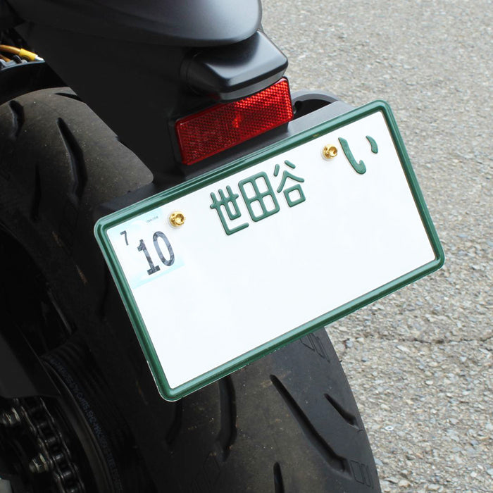 チタン ナンバーボルト 2本セット M6×15 バイク オートバイ 錆びない おしゃれ キャップ ワッシャー付き トルクス工具付き 盗難防止 ライセンス ボルト