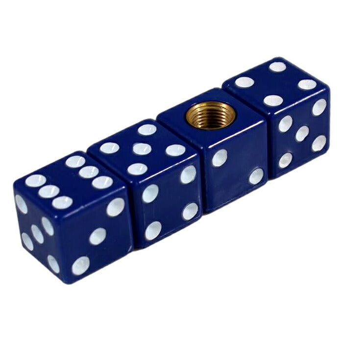 サイコロ タイヤ エアバルブ キャップ 4個セット バルブキャップ さいころ ダイス 型 車 トラック バイク エアバルブキャップ ホイール エアー エアーバルブ 汎用 ホンダ トヨタ ニッサン 日産 マツダ スバル ダイハツ スズキ アクセサリー カスタム パーツ