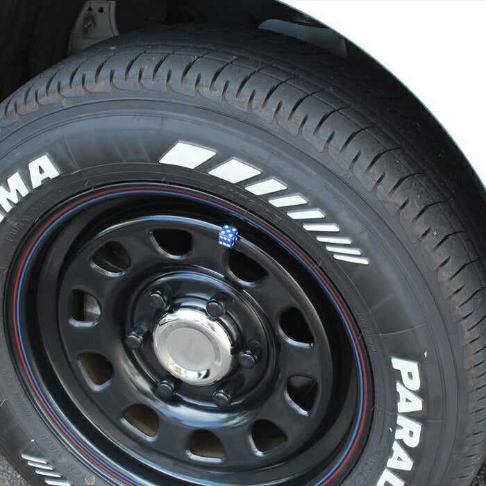 サイコロ タイヤ エアバルブ キャップ 4個セット バルブキャップ さいころ ダイス 型 車 トラック バイク エアバルブキャップ ホイール エアー エアーバルブ 汎用 ホンダ トヨタ ニッサン 日産 マツダ スバル ダイハツ スズキ アクセサリー カスタム パーツ