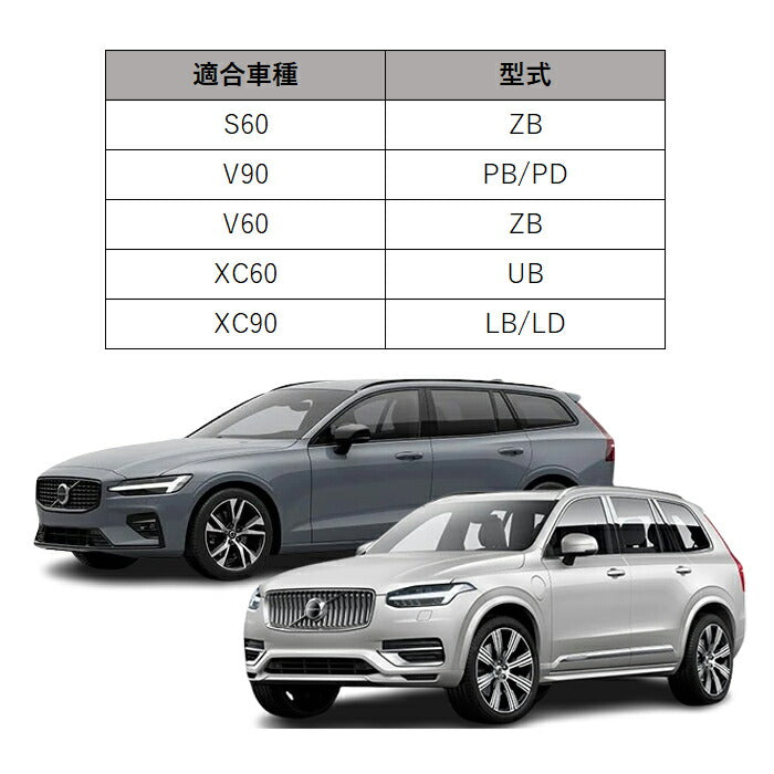 ボルボ エンジン スタートボタン カバー カーボン XC60 XC90 V90 S60