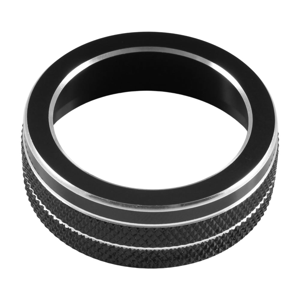 VOLVO ボルボ オーディオ ダイヤル カバー リング ボタンカバー XC40 XC60 XC90 V60 V90 S60 S90 C40 リチャージ アルミ製 音量 調整 ボリューム 再生 停止 アクセサリー カスタム パーツ カスタムパーツ ステッカー シール 内装 ドレスアップ