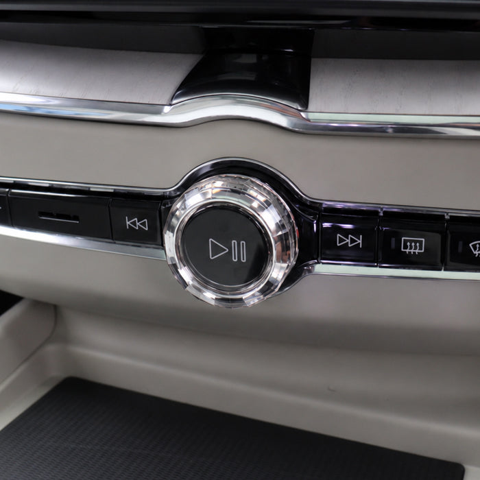 ボルボ クリスタル エンジン スタート ストップ ボタン カバー オーディオ ダイヤル カバー リング 音量 調整 XC40 XC60 XC90 V60 V90 S60 S90 C40 アクセサリー カスタム パーツ カスタムパーツ 内装 ドレスアップ