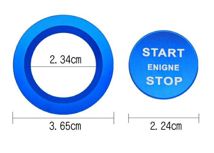 LAND ROVER ランドローバー エンジン スタートボタン リング 全5色 送料無料 スターター プッシュ スタート ストップ エンブレム ステッカー アクセサリー グッズ カスタム パーツ【カー用品のお店BeeTech】カスタマイズ 車用品 カーインテリア ドレスアップ 内装パーツ