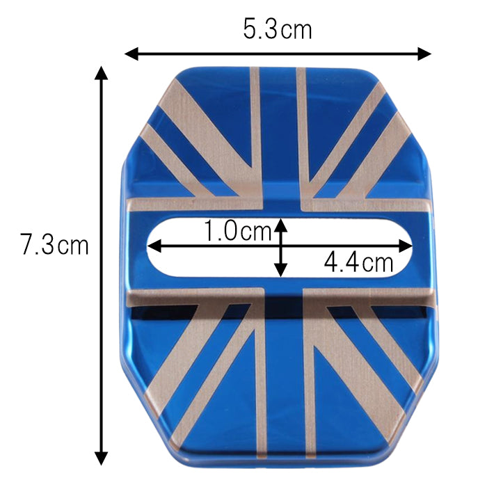 BMW MINI ミニ ドアストライカーカバー F系用 ステンレス製 全5色 2個セット F65 F66 F67 F54 F55 F56 F57 F60 ヒンジ カバー ヒンジカバー カスタム パーツ 外装 内装 アクセサリー ドレスアップ 外装パーツ